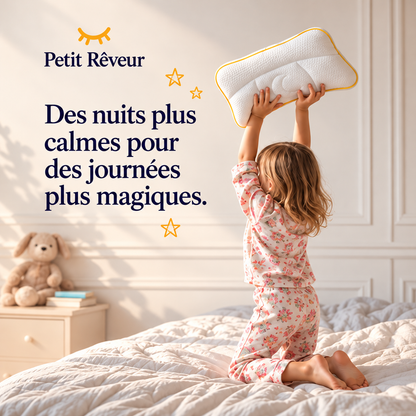 Un oreiller à sa hauteur